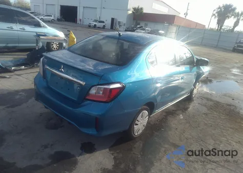 2022 Mitsubishi Mirage G4 Es из США, поврежденный, VIN ML32FUFJ7NHF08625
